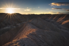 Badlands Sunset