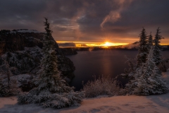 Crater Lake Sunrise