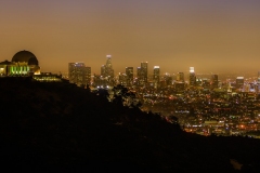 Griffith Observatory And Downtown LA