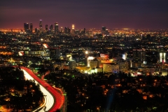 LA From Hollywood Bowl Overlook