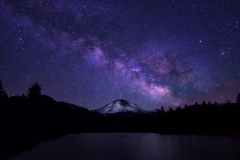 Milky Way Over Lassen Peak