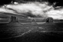 Storm Over Monument Valley