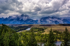 The Snake River And The Tetons